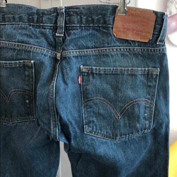Vintage Levi’s skinny 511 jeans. 36x30 - Picture 8 of 14